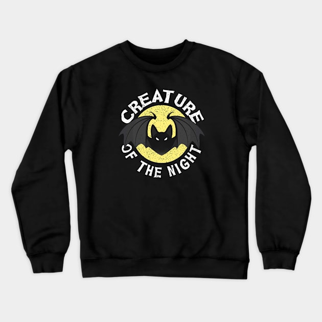 Creature of the Night Crewneck Sweatshirt by NinthStreetShirts